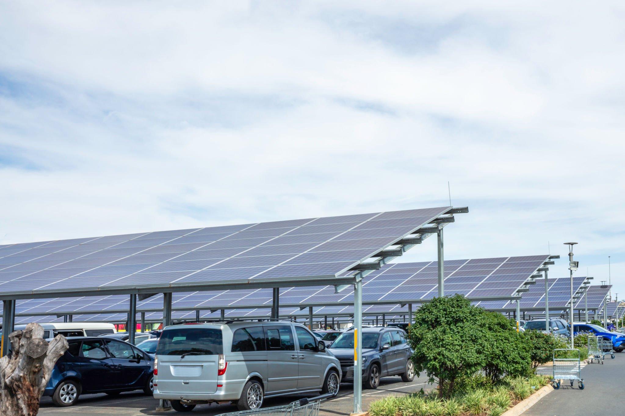 Ombrière Solaire parking