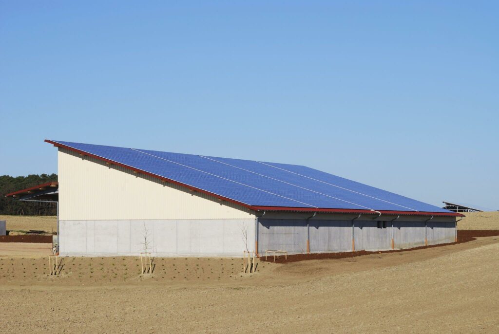 hangar photovoltaique avec Coegy PRO