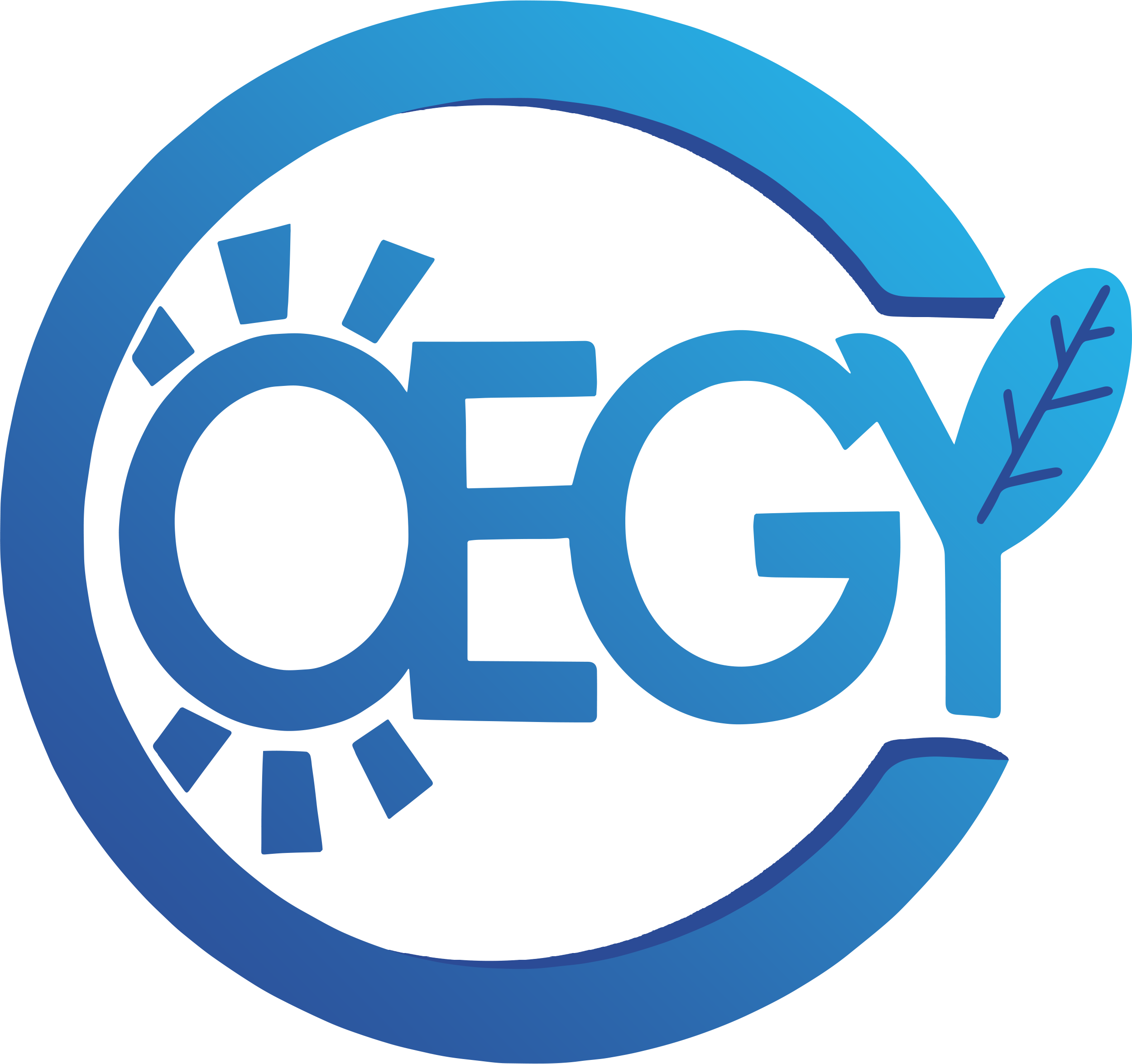 Coegy Pro logo bleu